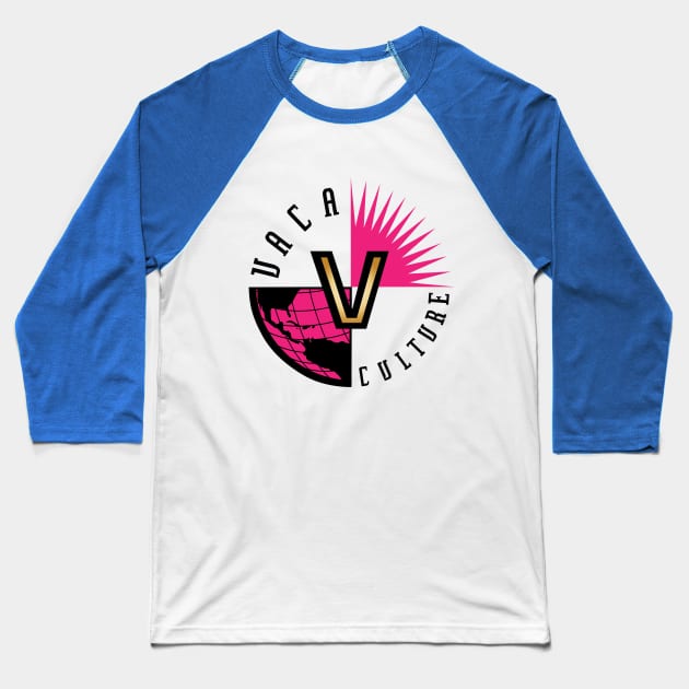 Vaca Culture Baseball T-Shirt by Craig Tovey